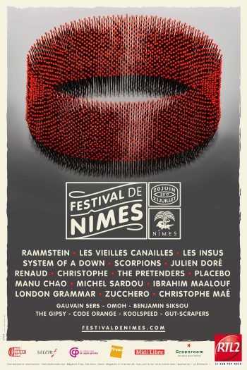FESTIVAL DE NIMES 2017 VISUEL HAUTEUR